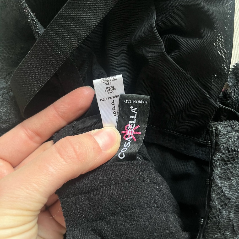 Cosabella Black Lace Bralette - Picture 4 of 4